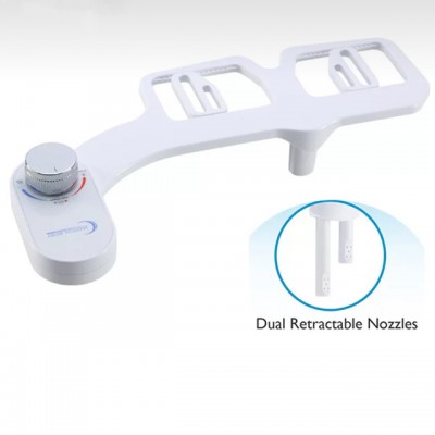 Bidet seat plastic cold dual nozzle