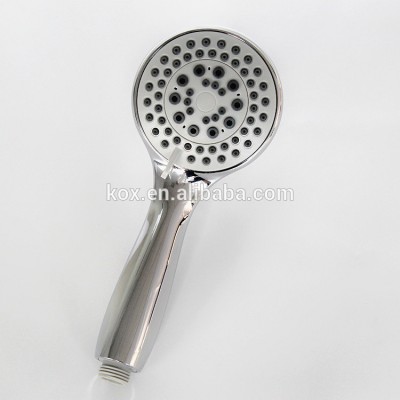 4 inch Chrome Finish Bathroom accessories ABS plastic hand shower head