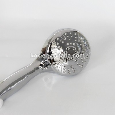 Full chrome 5-settings High Pressure Multi-functions Shower Heads