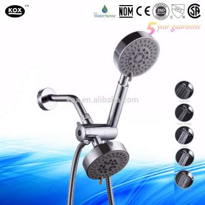 3-Way 2 in 1 Shower Combo - Overhead Shower Head and Handheld Shower with Hose